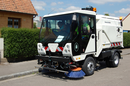 camion de balayage