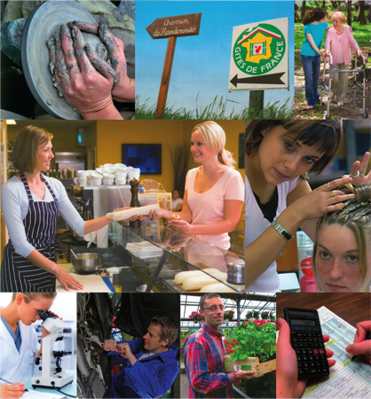 toute les activités possible de faire, argile, microscope, coiffure