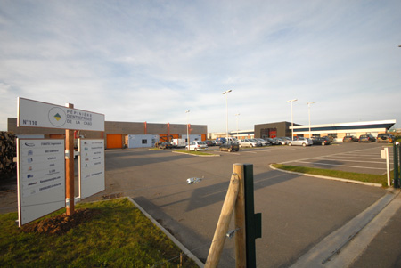 parking avec des camions