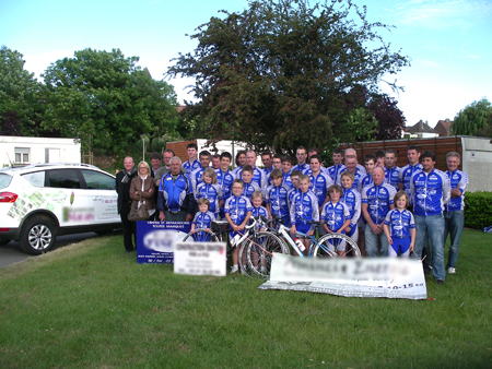 club de ciclisme photo de classe